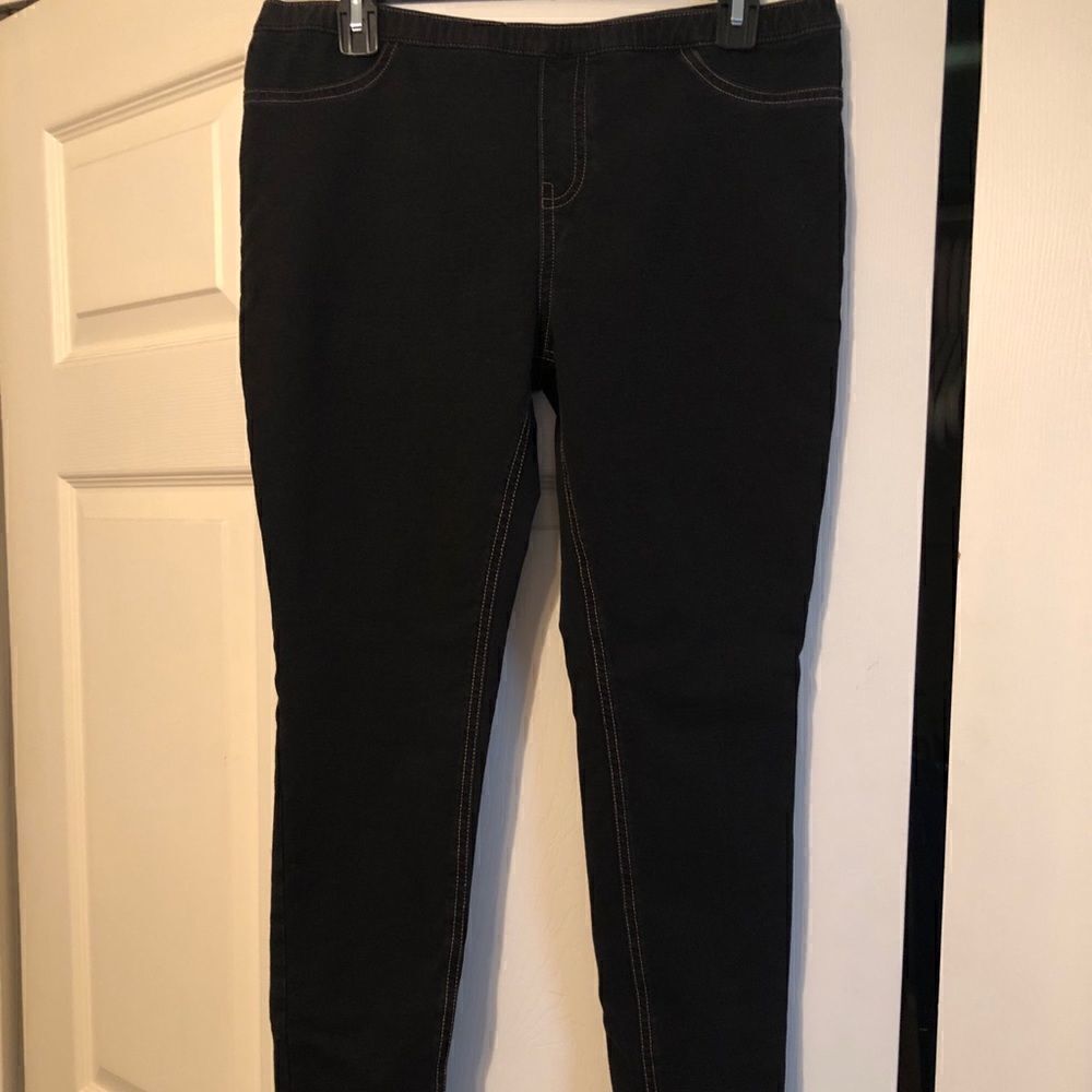 Hue Leggings Denim Knit L